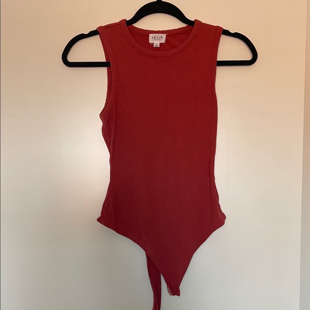 Le Lis bodysuit - deep pink